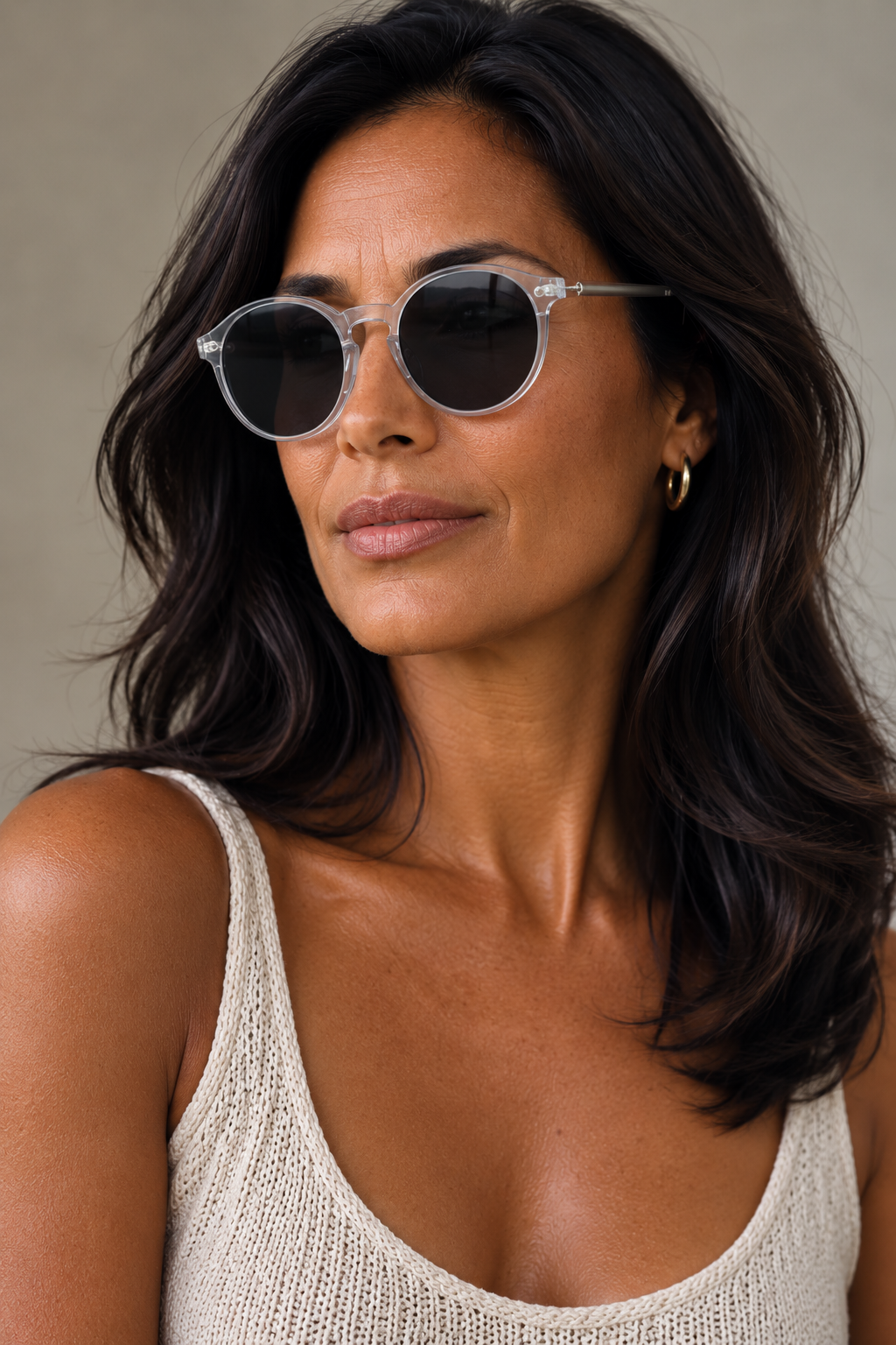 Gafas de Sol Redondas Vintage para Mujer
